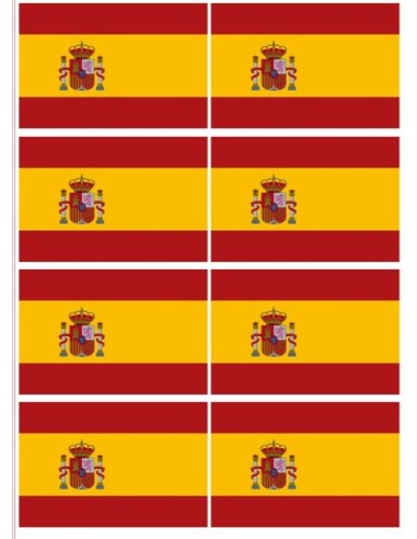 Bandera de España en vinilo