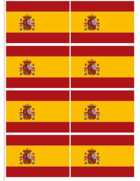 Bandera de España en vinilo