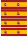 Bandera de España en vinilo