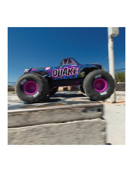 QUAKE 223S DSC 2WD RTR Brushless Monster Truck Purple