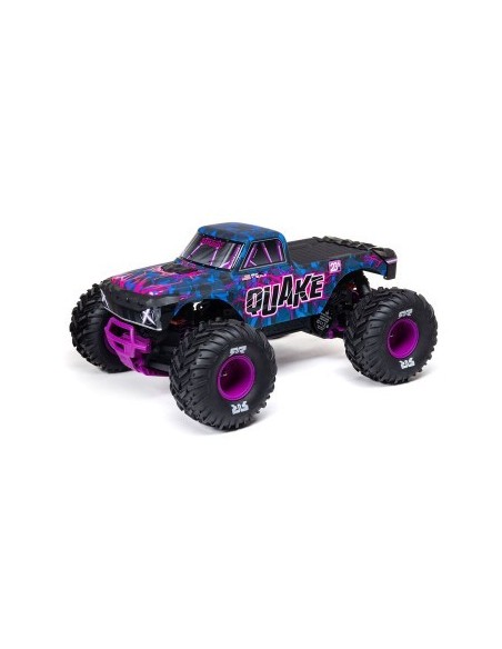 QUAKE 223S DSC 2WD RTR Brushless Monster Truck Purple