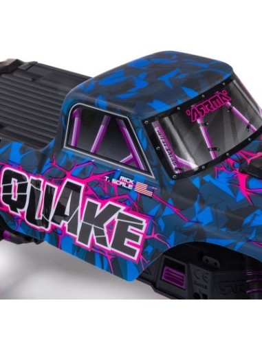 QUAKE 223S DSC 2WD RTR Brushless Monster Truck Purple