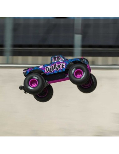 QUAKE 223S DSC 2WD RTR Brushless Monster Truck Purple