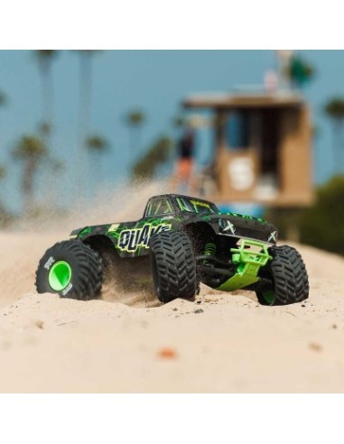 QUAKE 223S DSC 2WD RTR Brushless Monster Truck Green