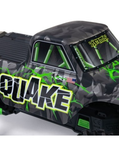 QUAKE 223S DSC 2WD RTR Brushless Monster Truck Green