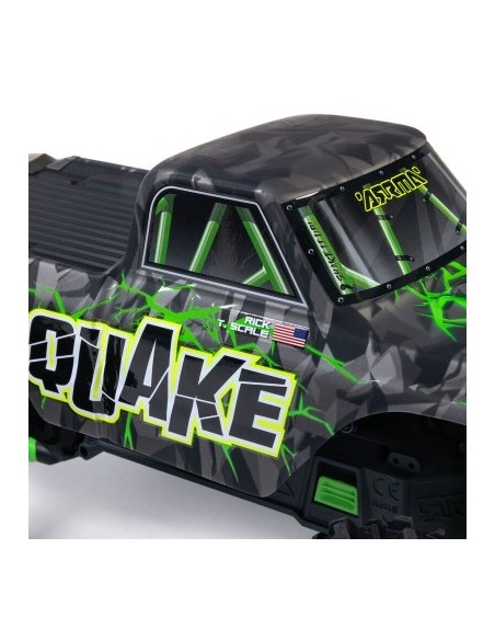 QUAKE 223S DSC 2WD RTR Brushless Monster Truck Green