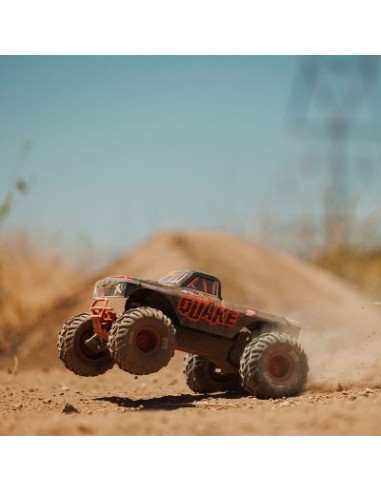 QUAKE 223S DSC 2WD RTR Brushless Monster Truck Red