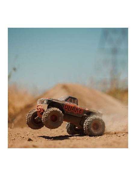 QUAKE 223S DSC 2WD RTR Brushless Monster Truck Red
