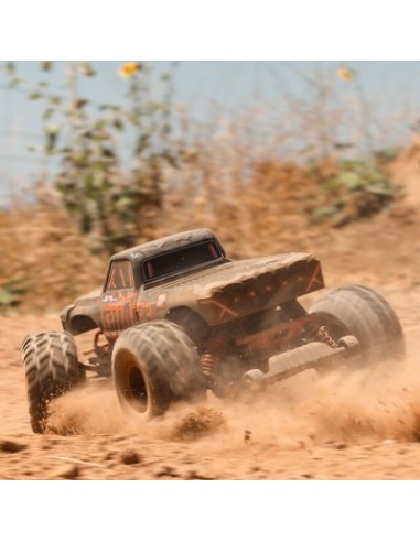 QUAKE 223S DSC 2WD RTR Brushless Monster Truck Red