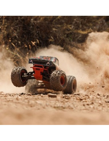 QUAKE 223S DSC 2WD RTR Brushless Monster Truck Red