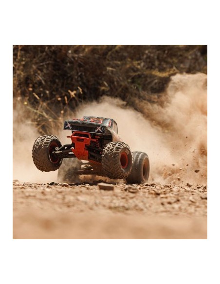 QUAKE 223S DSC 2WD RTR Brushless Monster Truck Red