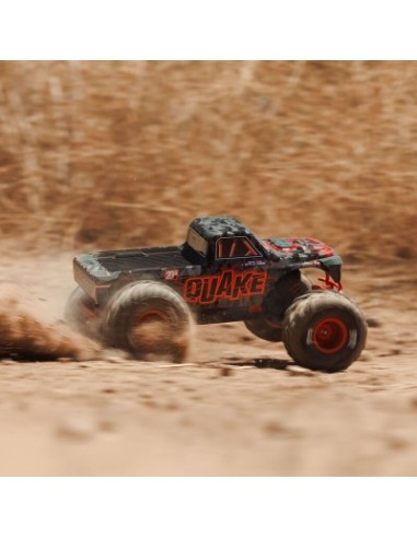 QUAKE 223S DSC 2WD RTR Brushless Monster Truck Red