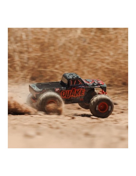 QUAKE 223S DSC 2WD RTR Brushless Monster Truck Red