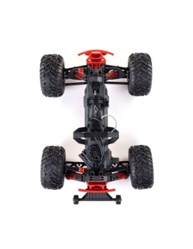 QUAKE 223S DSC 2WD RTR Brushless Monster Truck Red