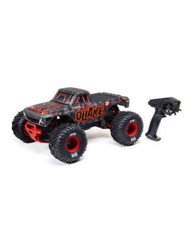 QUAKE 223S DSC 2WD RTR Brushless Monster Truck Red