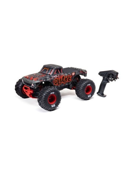 QUAKE 223S DSC 2WD RTR Brushless Monster Truck Red