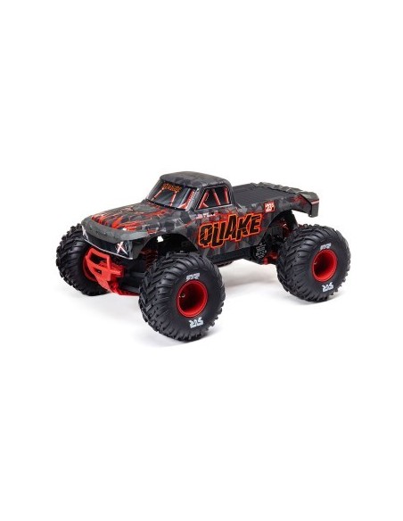 QUAKE 223S DSC 2WD RTR Brushless Monster Truck Red
