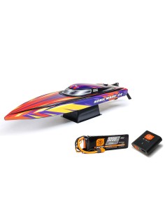 Sonicwake 24" Autoadrizable, sin escobillas, Deep-V RTR (batería y cargador incluidos), rojo 2