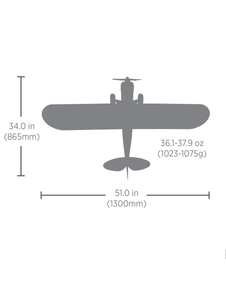 Carbon Cub S 2 1.3m Cleetus McFarland Special Edition RTF Basic
