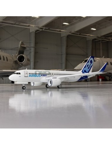 Airbus A320neo Twin 64mm EDF BNF Basic with AS3X+ and SAFE Select