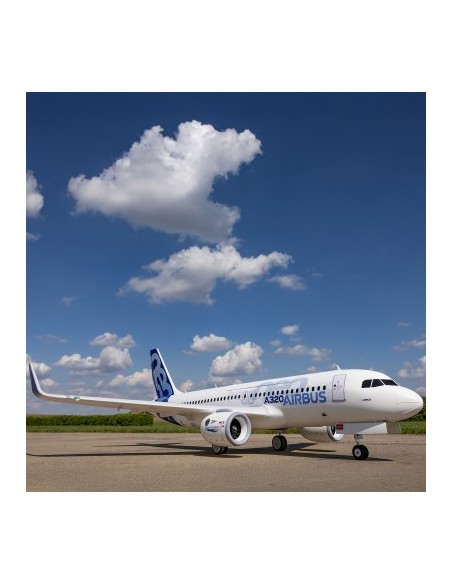 Airbus A320neo Twin 64mm EDF BNF Basic with AS3X+ and SAFE Select