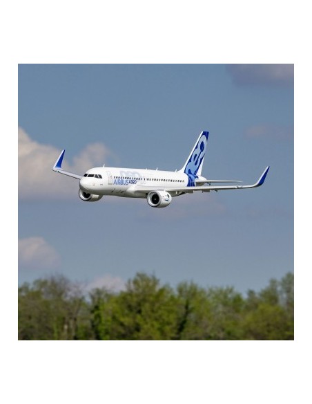 Airbus A320neo Twin 64mm EDF BNF Basic with AS3X+ and SAFE Select