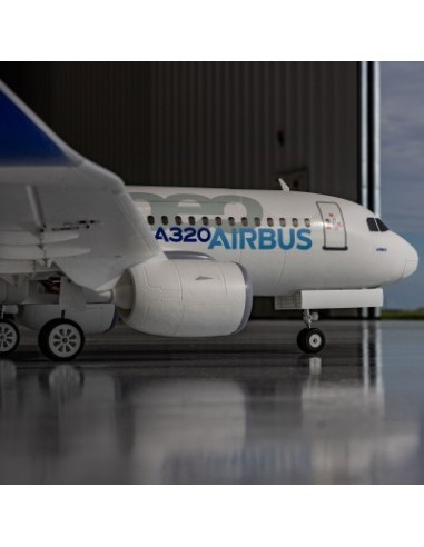 Airbus A320neo Twin 64mm EDF BNF Basic with AS3X+ and SAFE Select