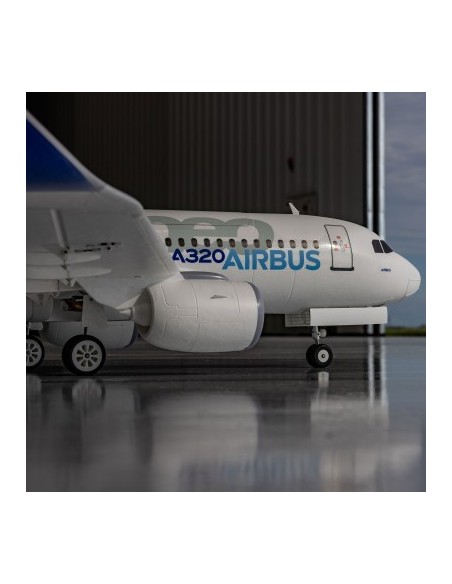 Airbus A320neo Twin 64mm EDF BNF Basic with AS3X+ and SAFE Select