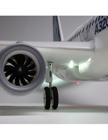 Airbus A320neo Twin 64mm EDF BNF Basic with AS3X+ and SAFE Select