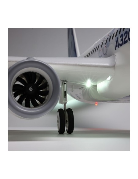 Airbus A320neo Twin 64mm EDF BNF Basic with AS3X+ and SAFE Select
