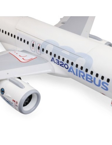 Airbus A320neo Twin 64mm EDF BNF Basic with AS3X+ and SAFE Select