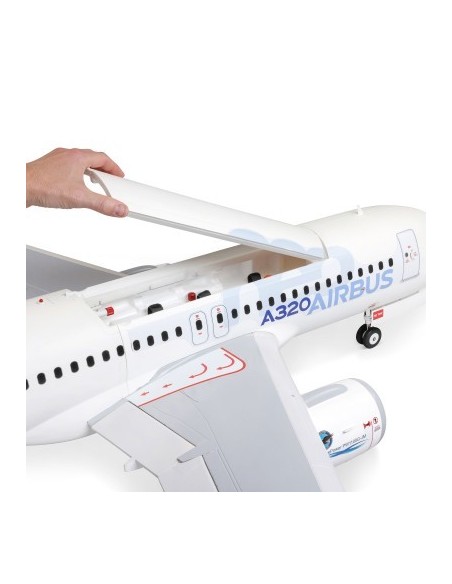 Airbus A320neo Twin 64mm EDF BNF Basic with AS3X+ and SAFE Select