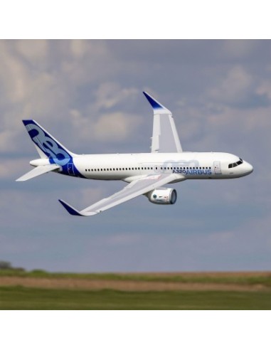 Airbus A320neo Twin 64mm EDF BNF Basic with AS3X+ and SAFE Select