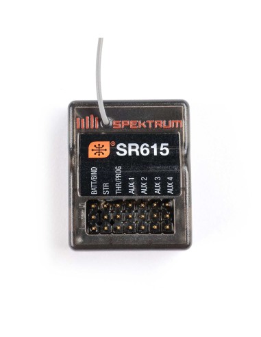 Receptor resistente al agua SR615 DSMR de 6 canales