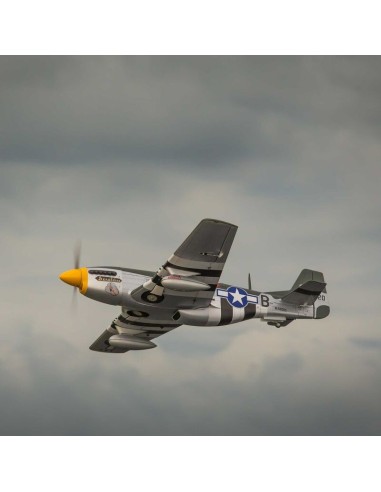 P-51D Mustang 20cc ARF, 69.5"  6S Compatible  Skill Level 3  Short Grass Hangar 9 - HAN2820B