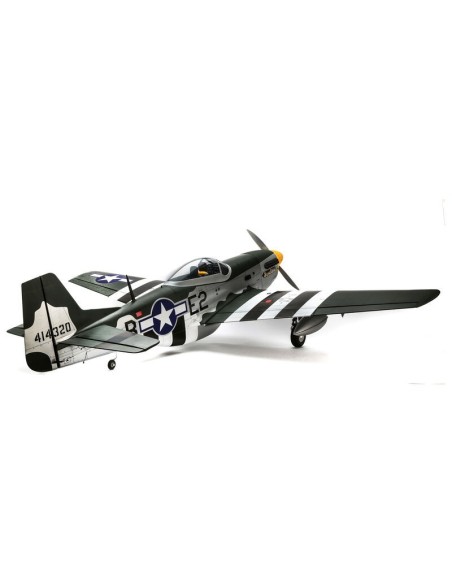 P-51D Mustang 20cc ARF, 69.5"  6S Compatible  Skill Level 3  Short Grass Hangar 9 - HAN2820B