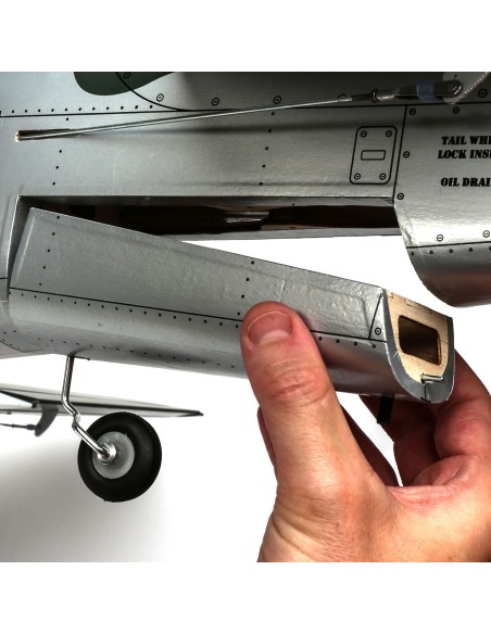 P-51D Mustang 20cc ARF, 69.5"  6S Compatible  Skill Level 3  Short Grass Hangar 9 - HAN2820B