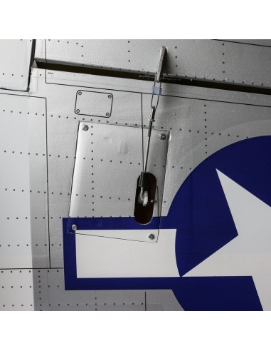 P-51D Mustang 20cc ARF, 69.5"  6S Compatible  Skill Level 3  Short Grass Hangar 9 - HAN2820B