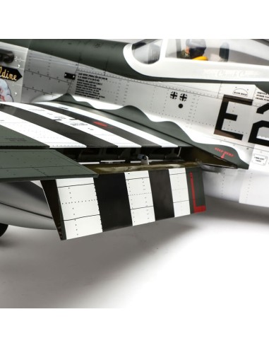 P-51D Mustang 20cc ARF, 69.5"  6S Compatible  Skill Level 3  Short Grass Hangar 9 - HAN2820B