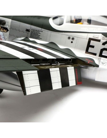 P-51D Mustang 20cc ARF, 69.5"  6S Compatible  Skill Level 3  Short Grass Hangar 9 - HAN2820B
