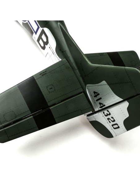 P-51D Mustang 20cc ARF, 69.5"  6S Compatible  Skill Level 3  Short Grass Hangar 9 - HAN2820B