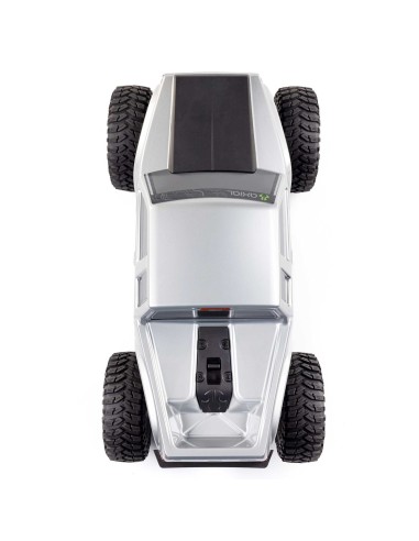 1/10 SCX10 III Coyote 4X4 RTR Brushed Rock Crawler, Silver