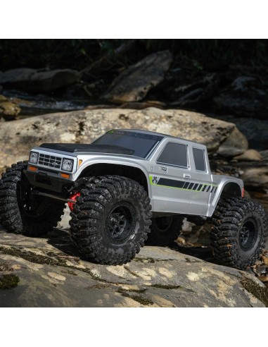 1/10 SCX10 III Coyote 4X4 RTR Brushed Rock Crawler, Silver