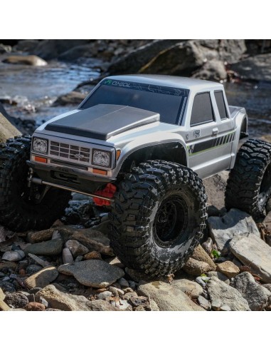 1/10 SCX10 III Coyote 4X4 RTR Brushed Rock Crawler, Silver