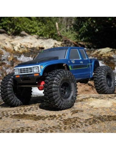1/10 SCX10 III Coyote 4X4 RTR Brushed Rock Crawler, Blue
