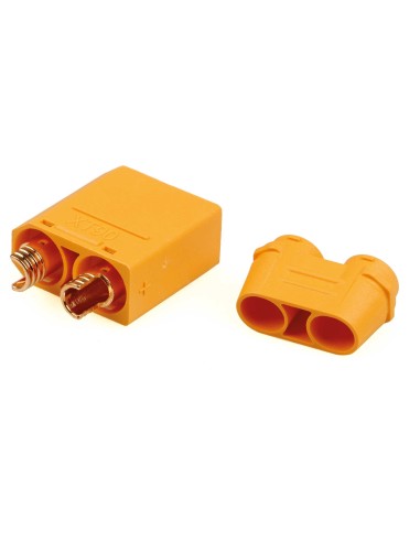 XT-90 S macho con carcasa de cable,