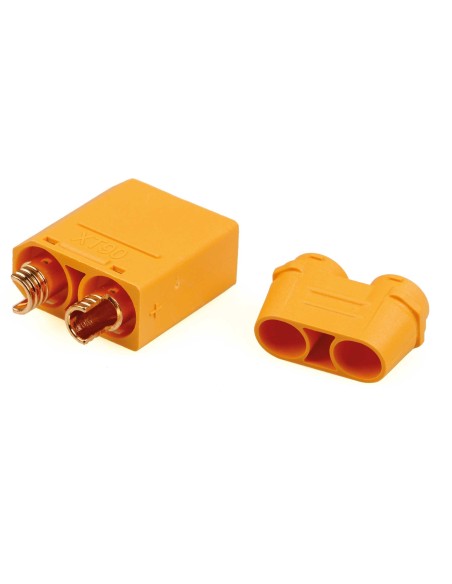 XT-90 S macho con carcasa de cable,