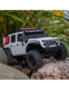 1-30 SCX30 Jeep Wrangler JLU 4X4 RTR Brushed Rock Crawler (Battery & Charger Included) White 2