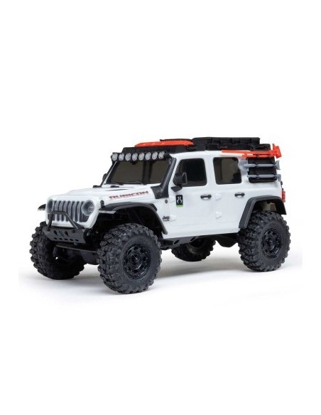 1-30 SCX30 Jeep Wrangler JLU 4X4 RTR Brushed Rock Crawler (Battery & Charger Included) White