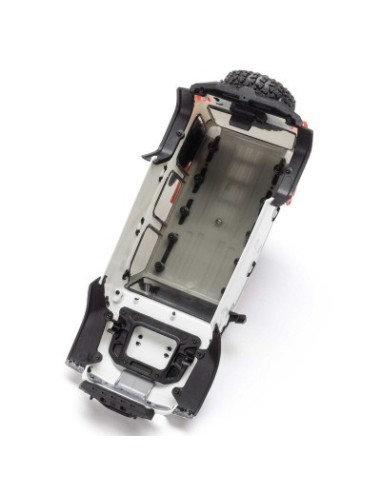 1-30 SCX30 Jeep Wrangler JLU 4X4 RTR Brushed Rock Crawler (Battery & Charger Included) White